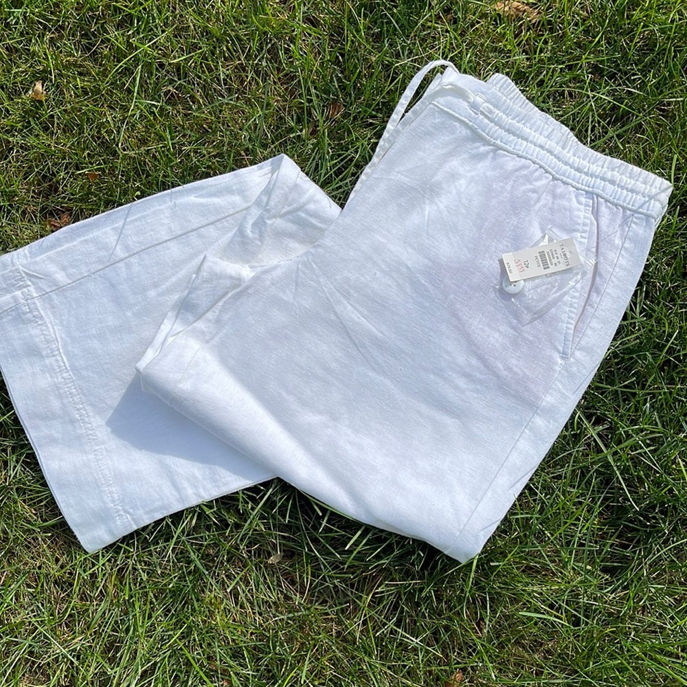 Talbots Casual Linen Pants